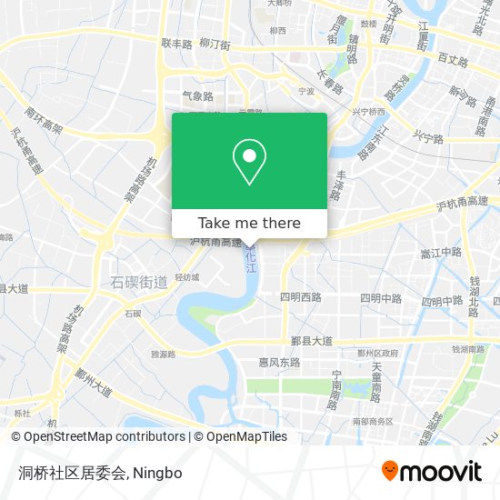 洞桥社区居委会 map