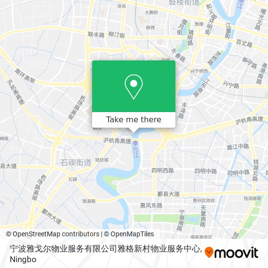 宁波雅戈尔物业服务有限公司雅格新村物业服务中心 map