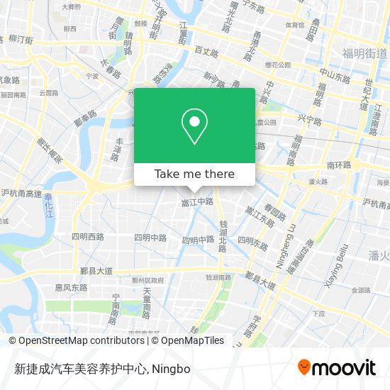 新捷成汽车美容养护中心 map