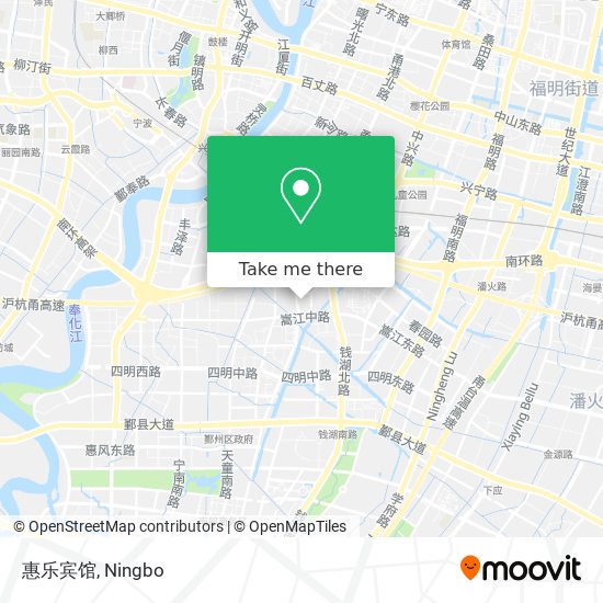 惠乐宾馆 map