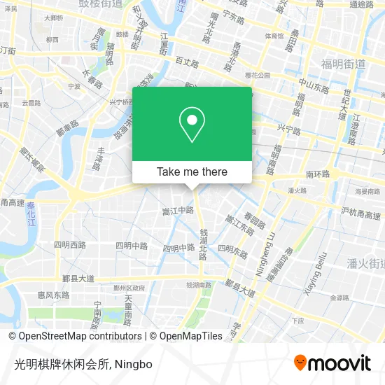 光明棋牌休闲会所 map