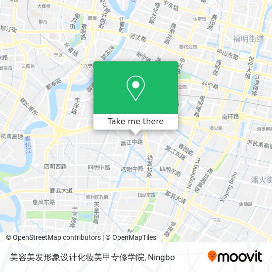 美容美发形象设计化妆美甲专修学院 map