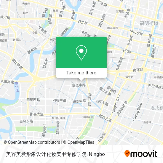 美容美发形象设计化妆美甲专修学院 map