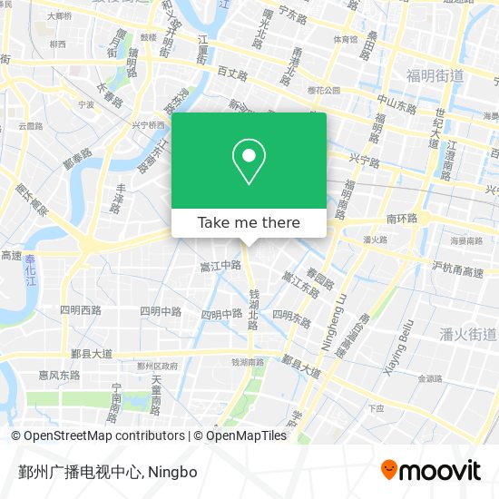 鄞州广播电视中心 map