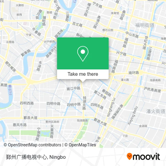 鄞州广播电视中心 map