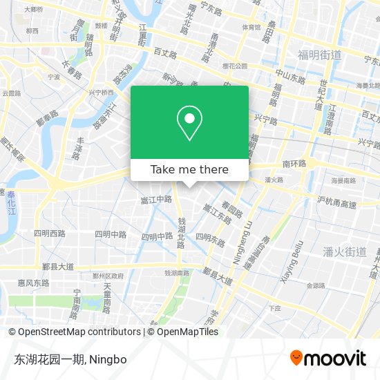 东湖花园一期 map