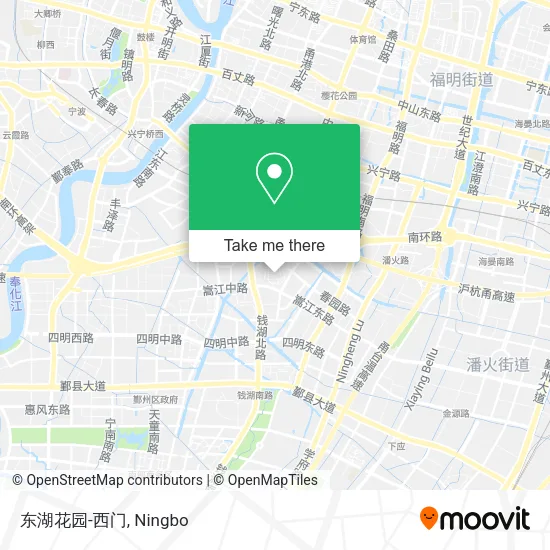 东湖花园-西门 map