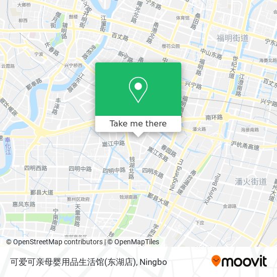 可爱可亲母婴用品生活馆(东湖店) map
