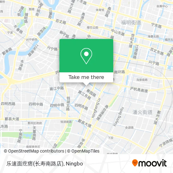 乐速面疙瘩(长寿南路店) map