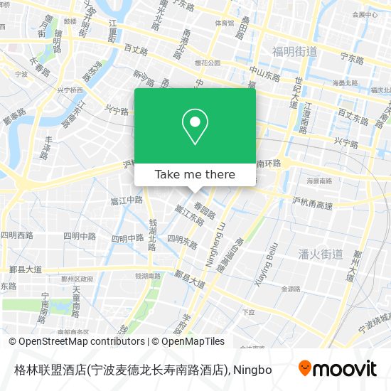 格林联盟酒店(宁波麦德龙长寿南路酒店) map