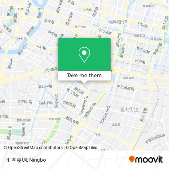 汇淘惠购 map