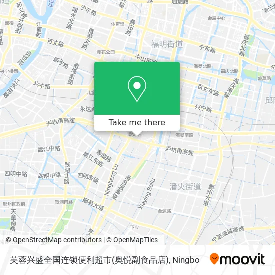 芙蓉兴盛全国连锁便利超市(奥悦副食品店) map