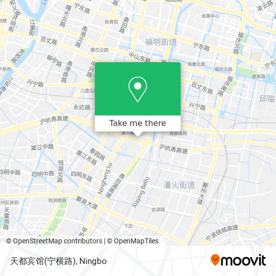 天都宾馆(宁横路) map
