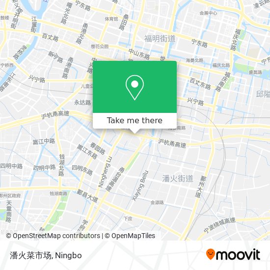 潘火菜市场 map