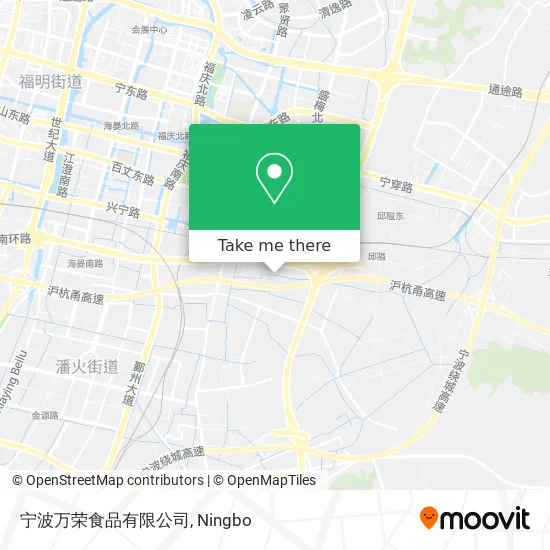 宁波万荣食品有限公司 map