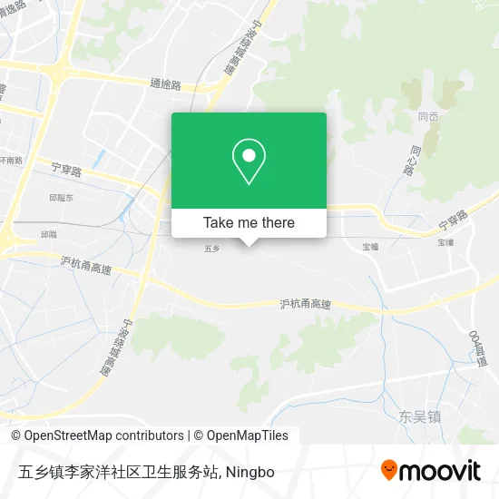 五乡镇李家洋社区卫生服务站 map