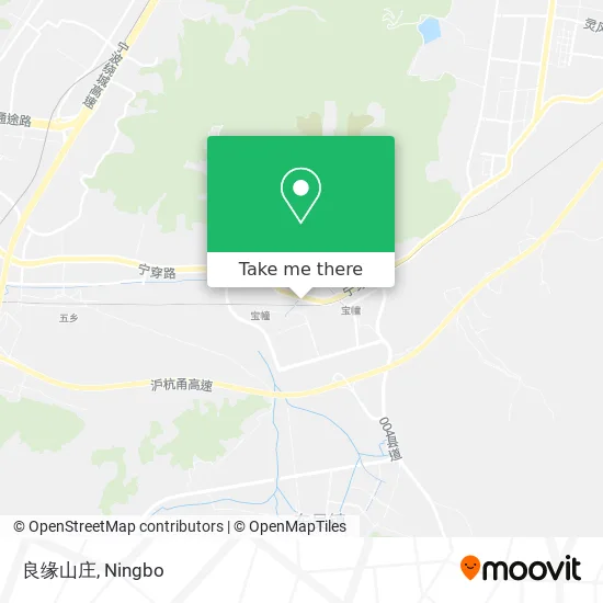 良缘山庄 map