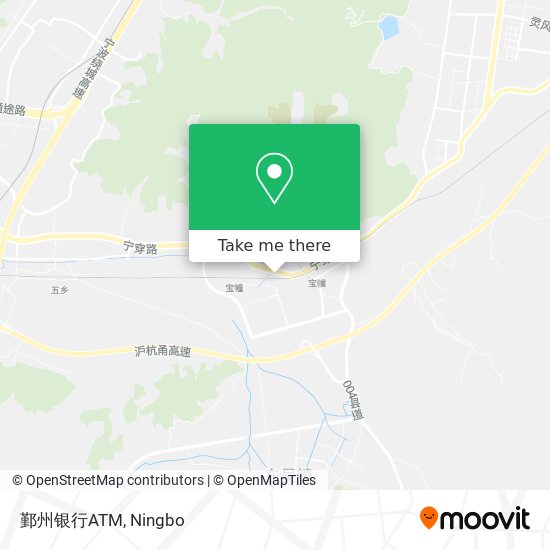 鄞州银行ATM map