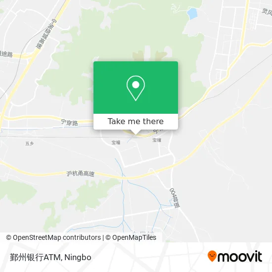 鄞州银行ATM map
