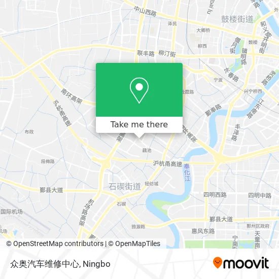 众奥汽车维修中心 map