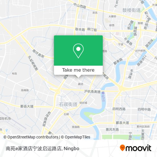 南苑e家酒店宁波启运路店 map