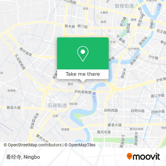 看经寺 map