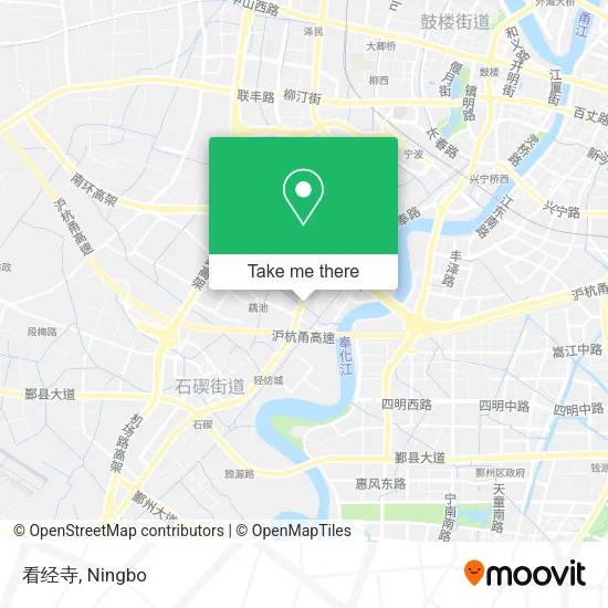 看经寺 map