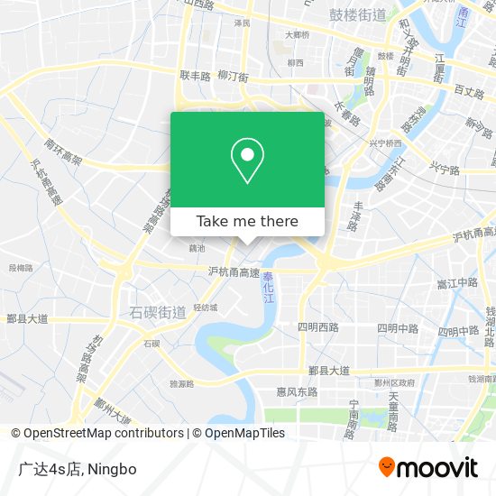 广达4s店 map