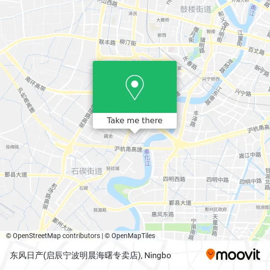 东风日产(启辰宁波明晨海曙专卖店) map