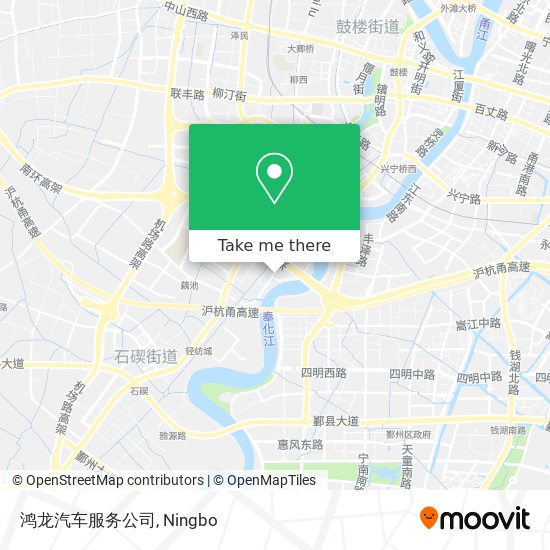 鸿龙汽车服务公司 map