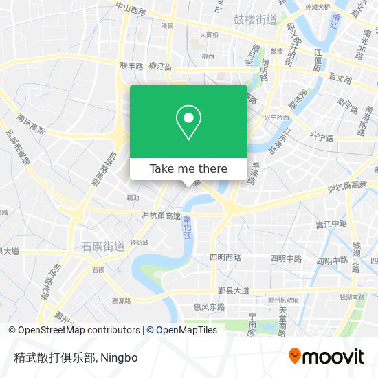 精武散打俱乐部 map