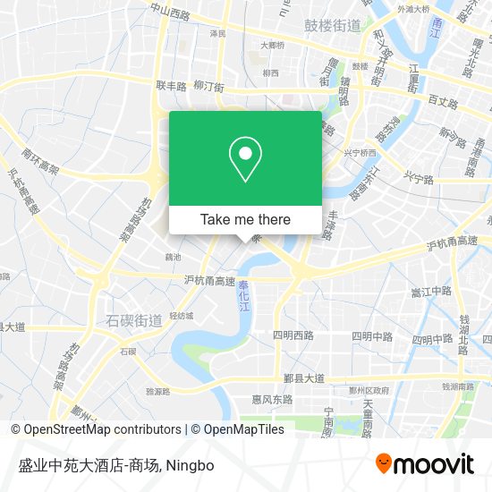 盛业中苑大酒店-商场 map