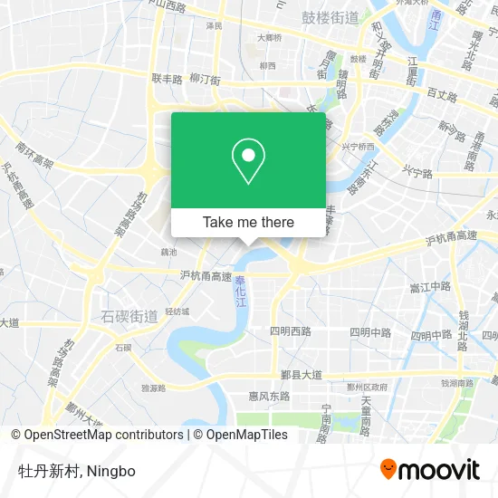牡丹新村 map