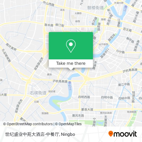 世纪盛业中苑大酒店-中餐厅 map