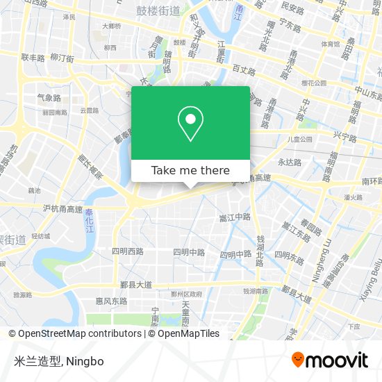 米兰造型 map