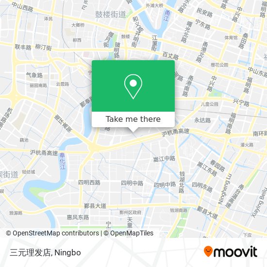 三元理发店 map