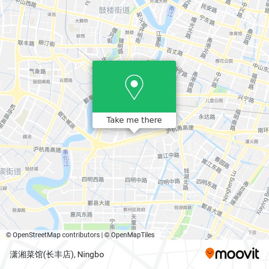 潇湘菜馆(长丰店) map