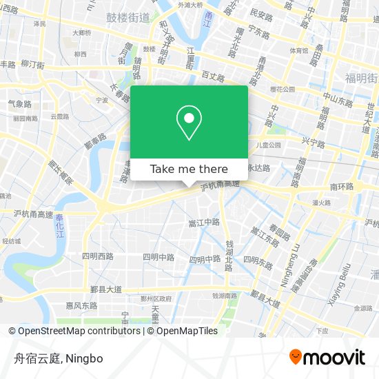 舟宿云庭 map