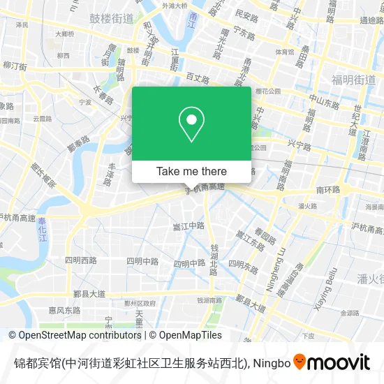 锦都宾馆(中河街道彩虹社区卫生服务站西北) map