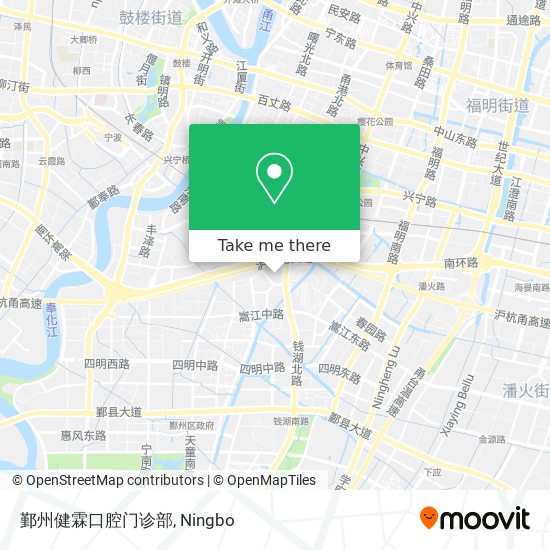 鄞州健霖口腔门诊部 map
