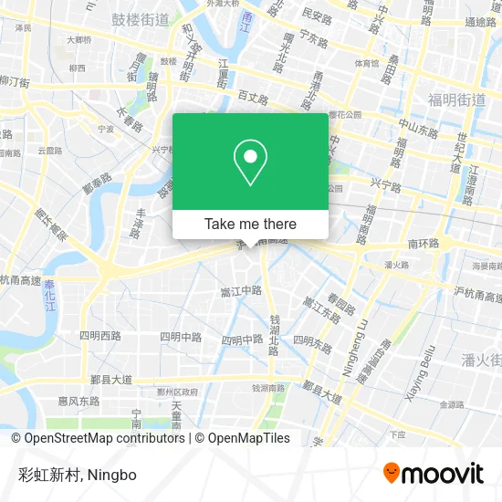 彩虹新村 map