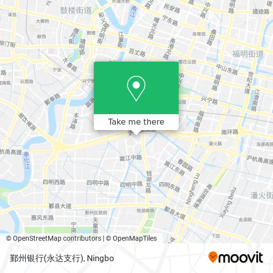 鄞州银行(永达支行) map