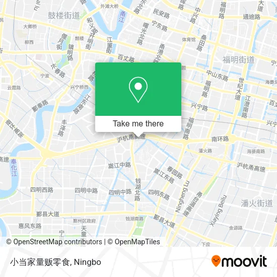 小当家量贩零食 map