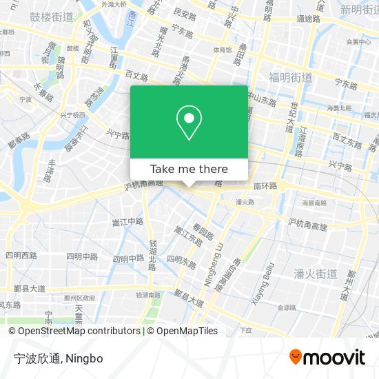 宁波欣通 map