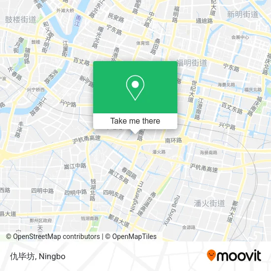 仇毕坊 map