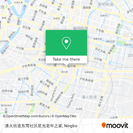 潘火街道东莺社区星光老年之家 map