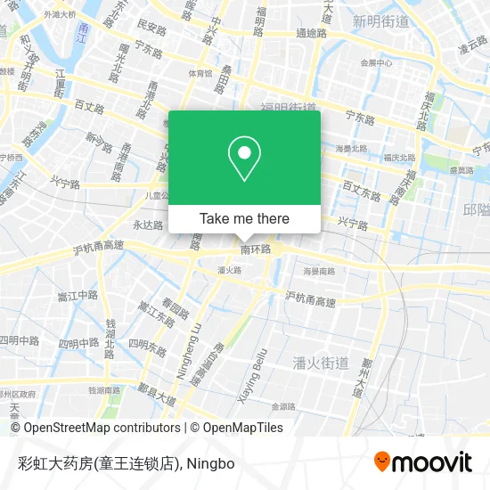 彩虹大药房(童王连锁店) map