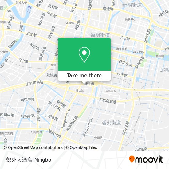 郊外大酒店 map