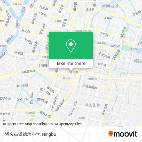 潘火街道德培小学 map