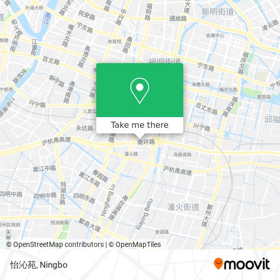 怡沁苑 map